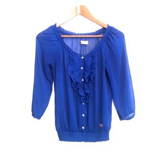 Hollister Royal Blue shirt
